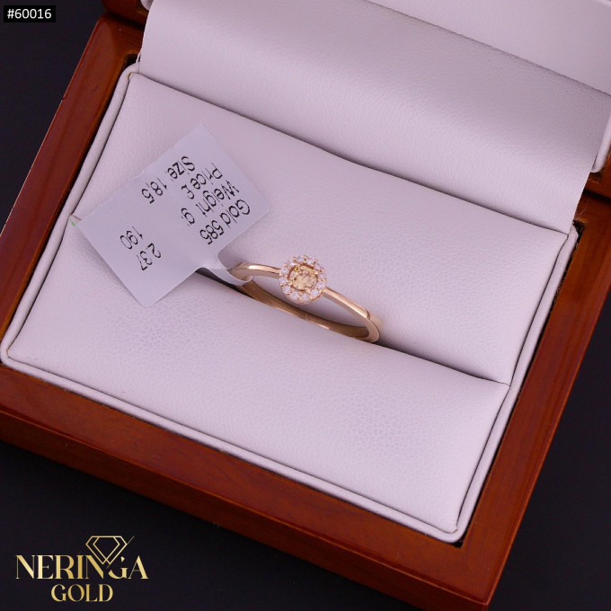 Rose gold women's ring #60016 Rose gold women's ring #60016
