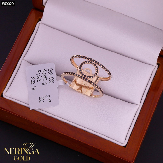 Rose gold women's ring #60020 Rose gold women's ring #60020