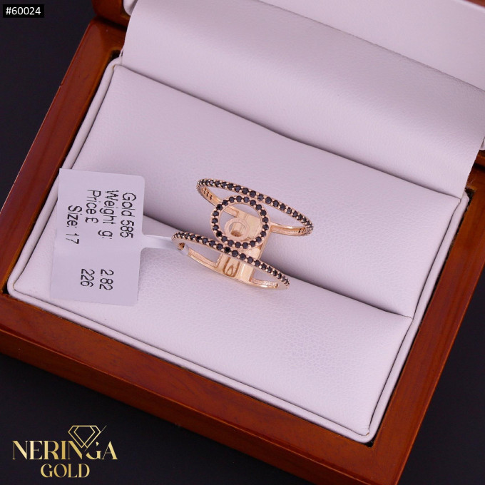 Rose gold women's ring #60024 Rose gold women's ring #60024