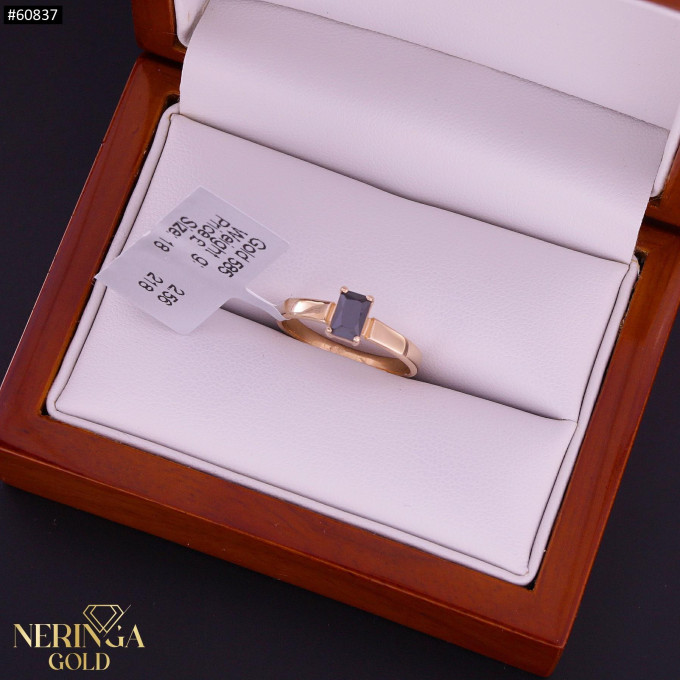 Rose gold women's ring #60837 Rose gold women's ring #60837