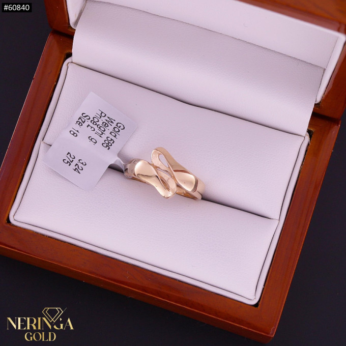 Rose gold women's ring #60840 Rose gold women's ring #60840