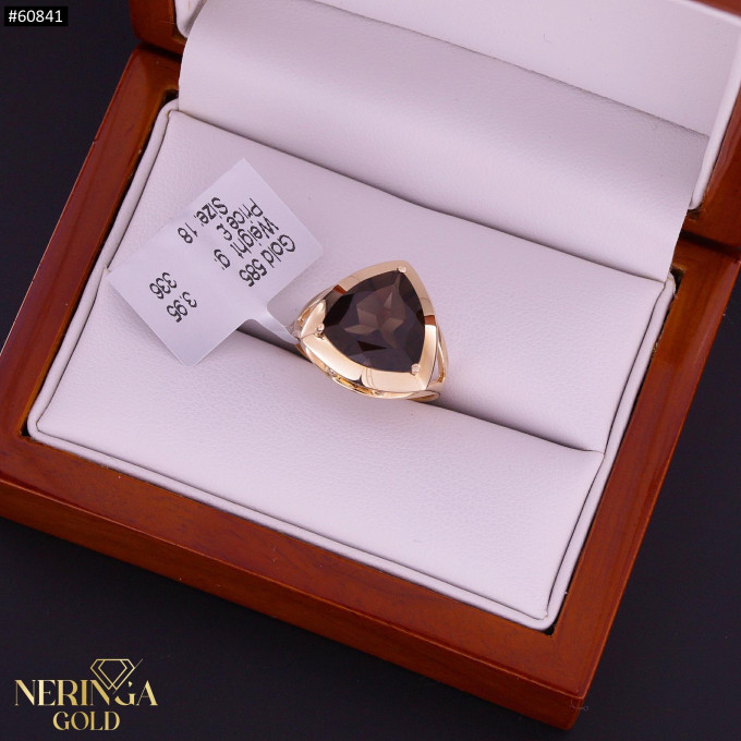 Rose gold women's ring #60841 Rose gold women's ring #60841
