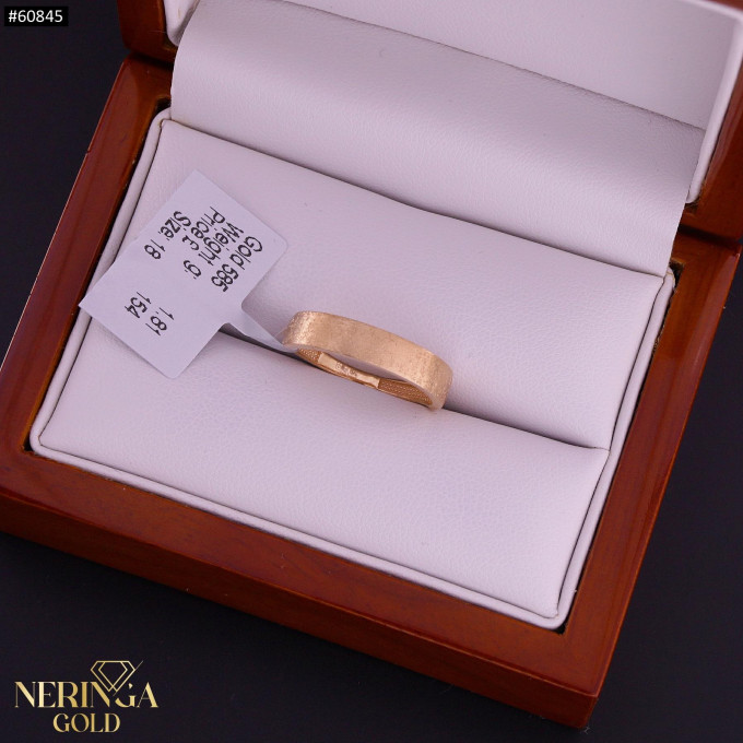 Rose gold women's ring #60845 Rose gold women's ring #60845