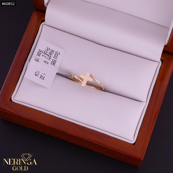 Rose gold women's ring #60852 Rose gold women's ring #60852