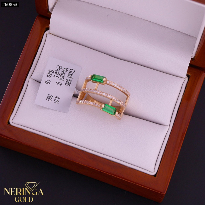 Rose gold women's ring #60853 Rose gold women's ring #60853