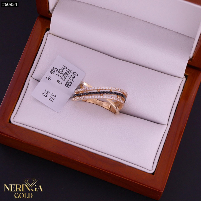 Rose gold women's ring #60854 Rose gold women's ring #60854