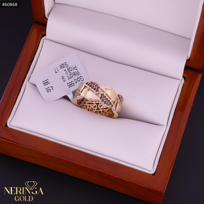 Rose gold women's ring #60868 Rose gold women's ring #60868