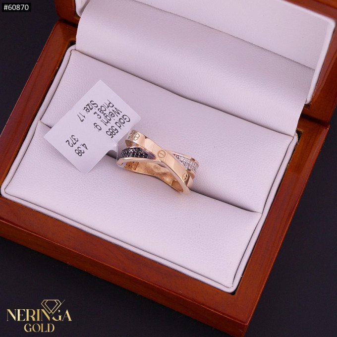 Rose gold women's ring #60870 Rose gold women's ring #60870