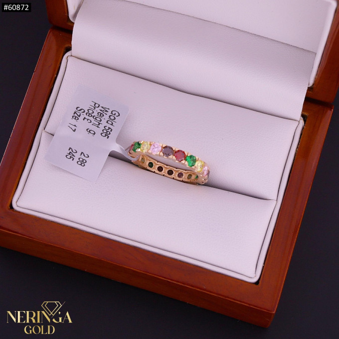 Rose gold women's ring #60872 Rose gold women's ring #60872