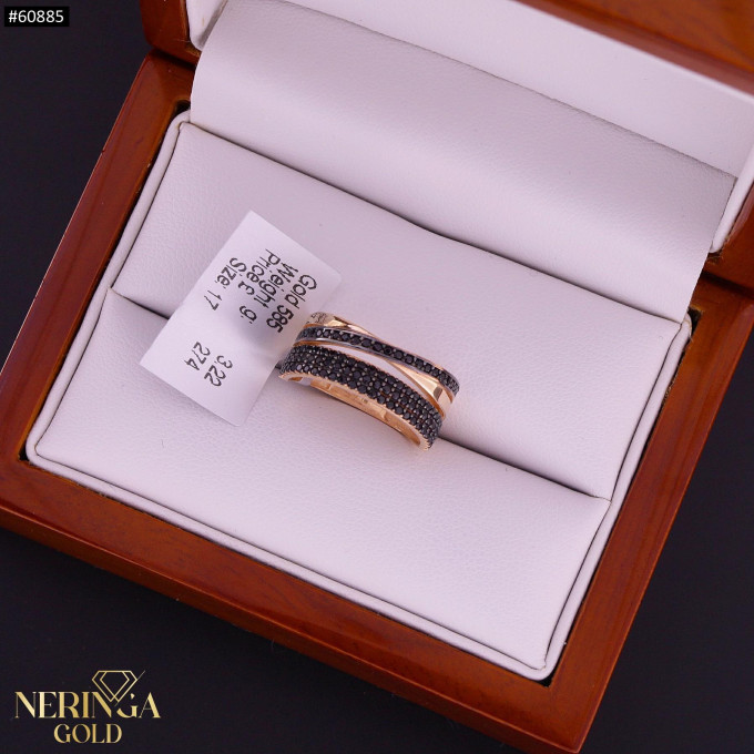 Rose gold women's ring #60885 Rose gold women's ring #60885