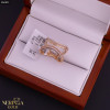 Rose gold women's ring #60891 Rose gold women's ring #60891