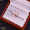Rose gold women's ring #60893 Rose gold women's ring #60893