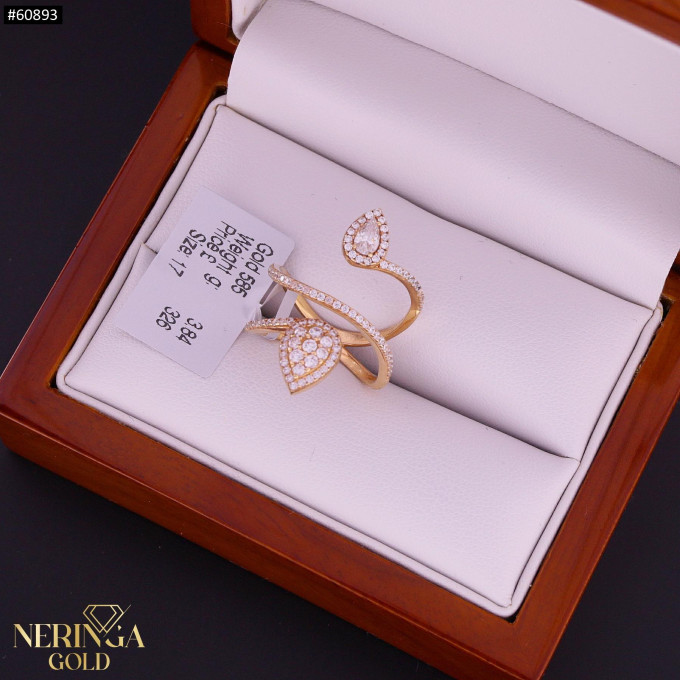 Rose gold women's ring #60893 Rose gold women's ring #60893