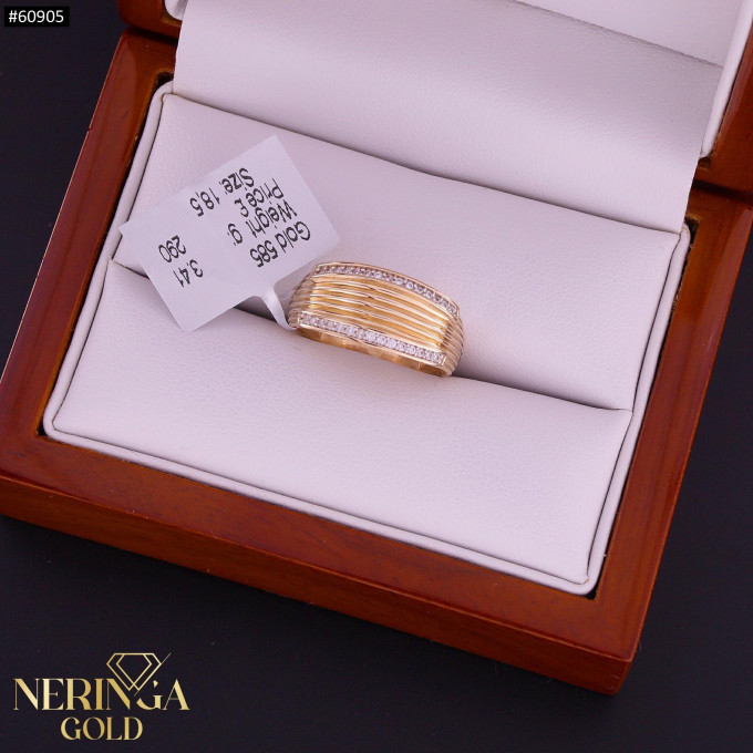 Rose gold women's ring #60905 Rose gold women's ring #60905