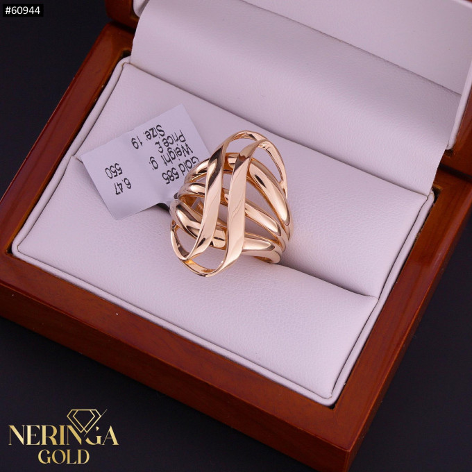 Rose gold women's ring #60944 Rose gold women's ring #60944