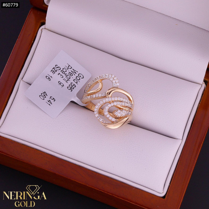Rose gold women's ring #60779 Rose gold women's ring #60779