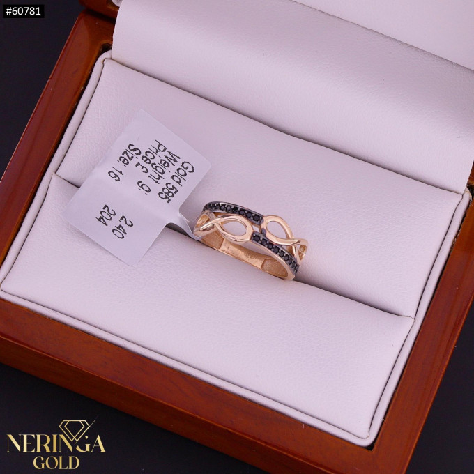 Rose gold women's ring #60781 Rose gold women's ring #60781