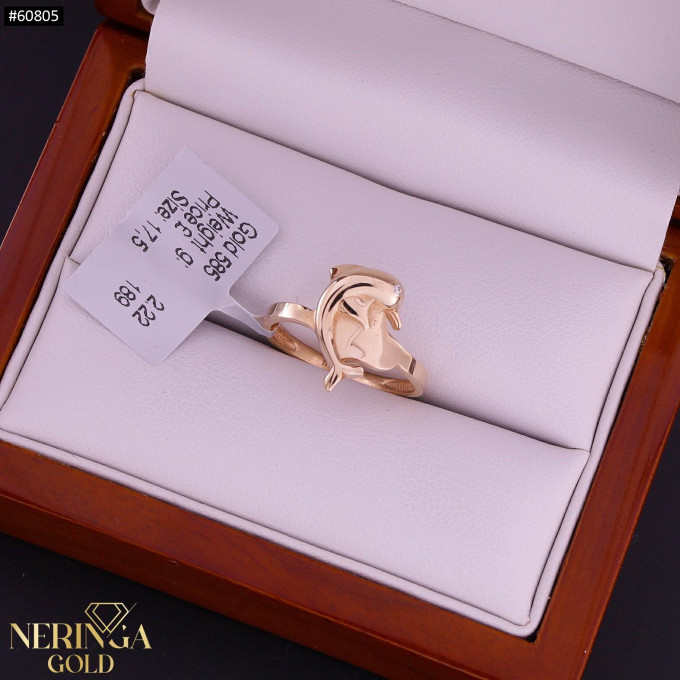 Rose gold women's ring #60805 Rose gold women's ring #60805