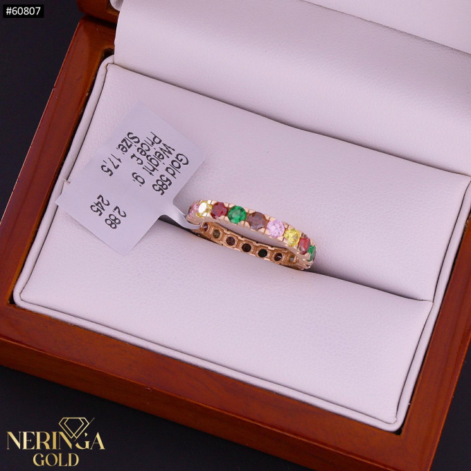 Rose gold women's ring #60807 Rose gold women's ring #60807
