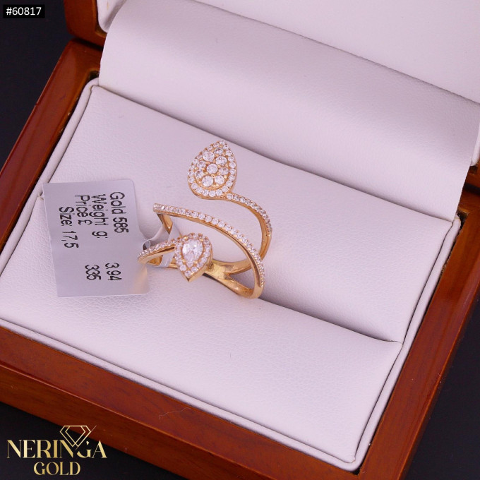 Rose gold women's ring #60817 Rose gold women's ring #60817