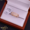 Rose gold women's ring #61328