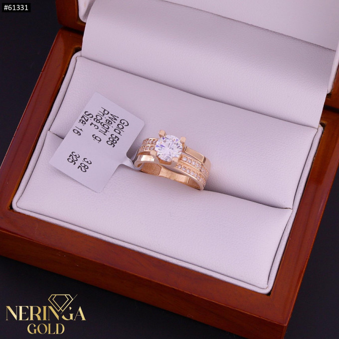 Rose gold women's ring #61331 Rose gold women's ring #61331