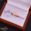 Rose gold women's ring #61335