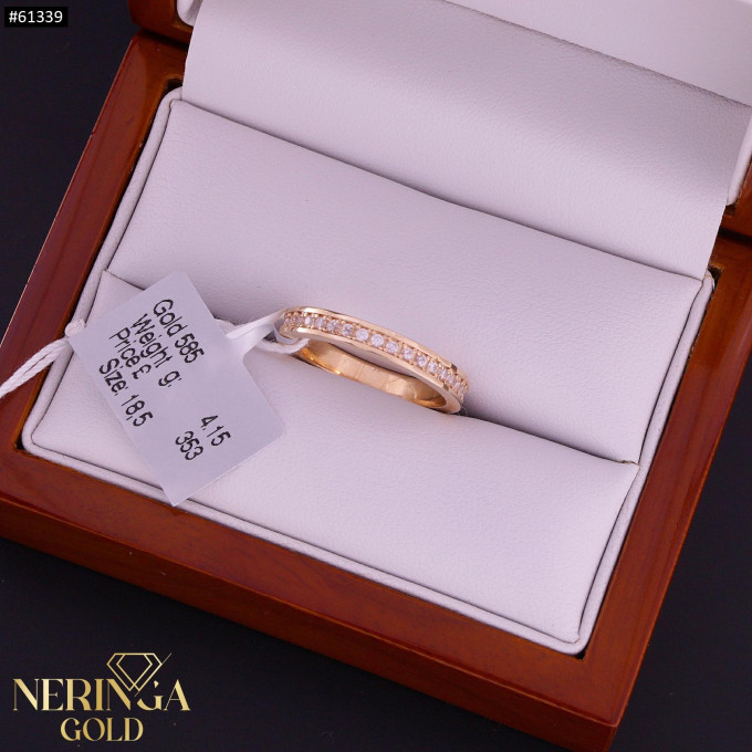 Rose gold women's ring #61339 Rose gold women's ring #61339