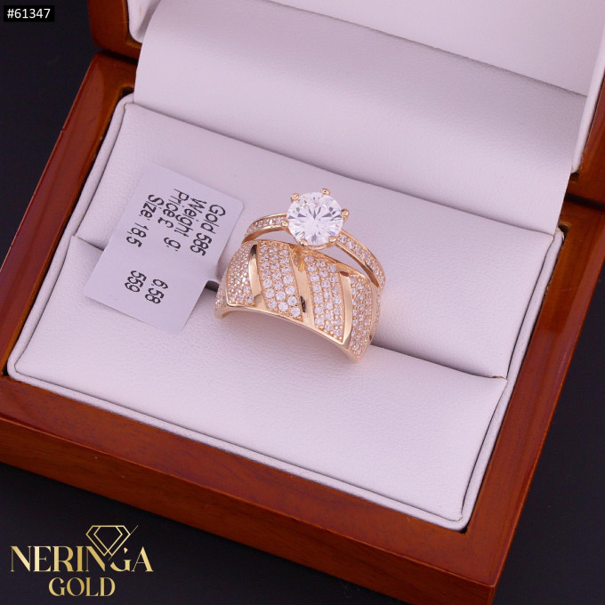Rose gold women's ring #61347 Rose gold women's ring #61347
