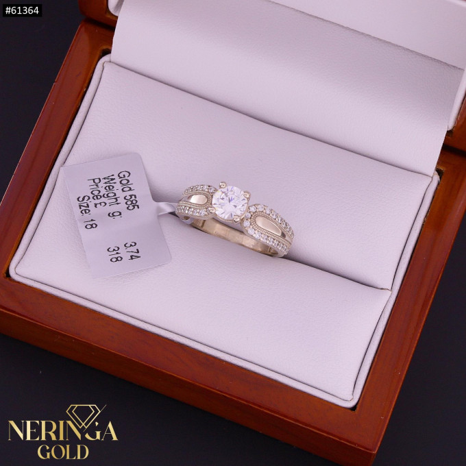 White gold women's ring #61364 White gold women's ring #61364
