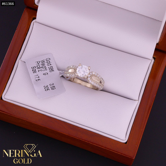 White gold women's ring #61366 White gold women's ring #61366