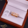 Rose gold women's ring #61378