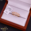 Rose gold women's ring #61385
