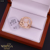 Rose gold women's ring #61391