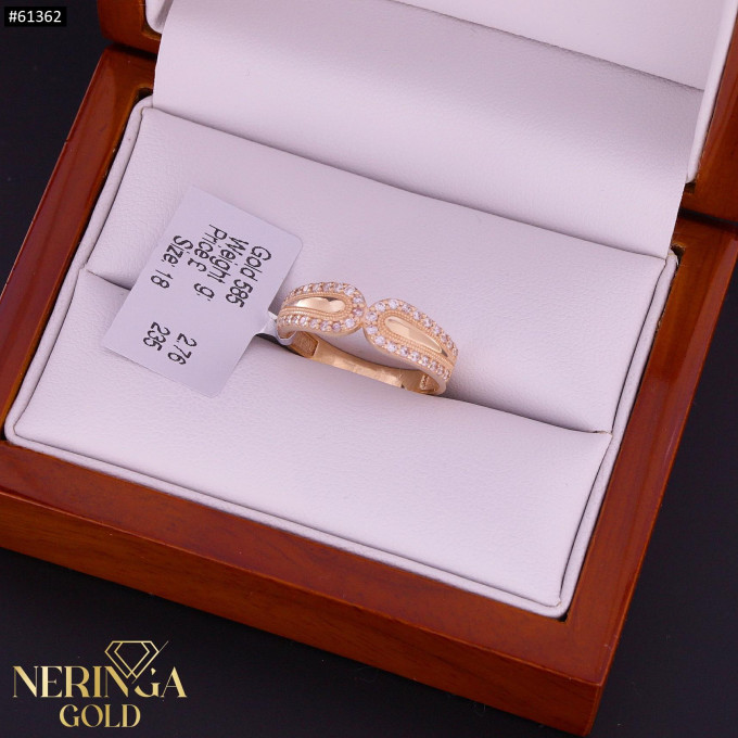 Rose gold women's ring #61362 Rose gold women's ring #61362