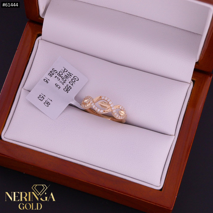 Rose gold women's ring #61444 Rose gold women's ring #61444