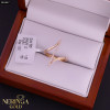 Rose gold women's ring #61447