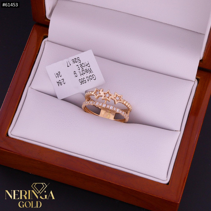 Rose gold women's ring #61453 Rose gold women's ring #61453