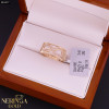 Rose gold women's ring #61277