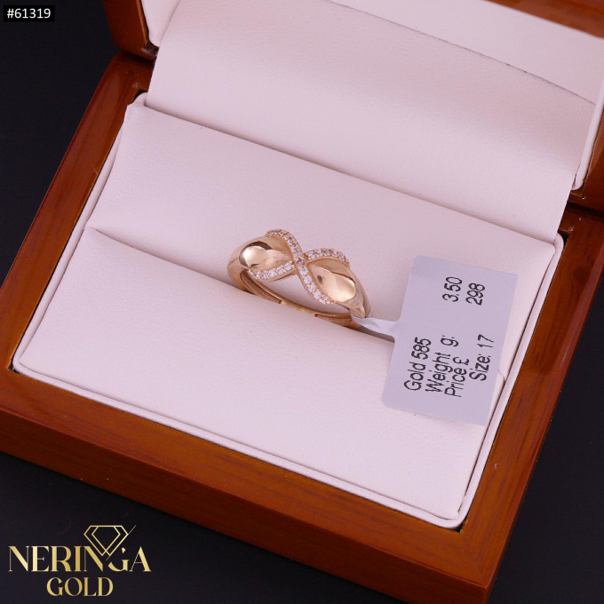 Rose gold women's ring #61319 Rose gold women's ring #61319