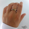 Rose gold women's ring #60807 Rose gold women's ring #60807