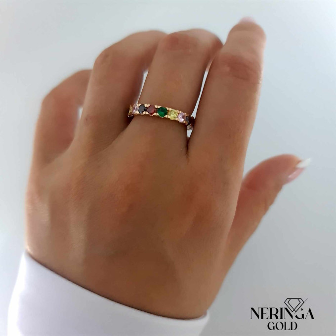 Rose gold women's ring #60807 Rose gold women's ring #60807