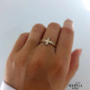 Rose gold women's ring #60874 Rose gold women's ring #60874