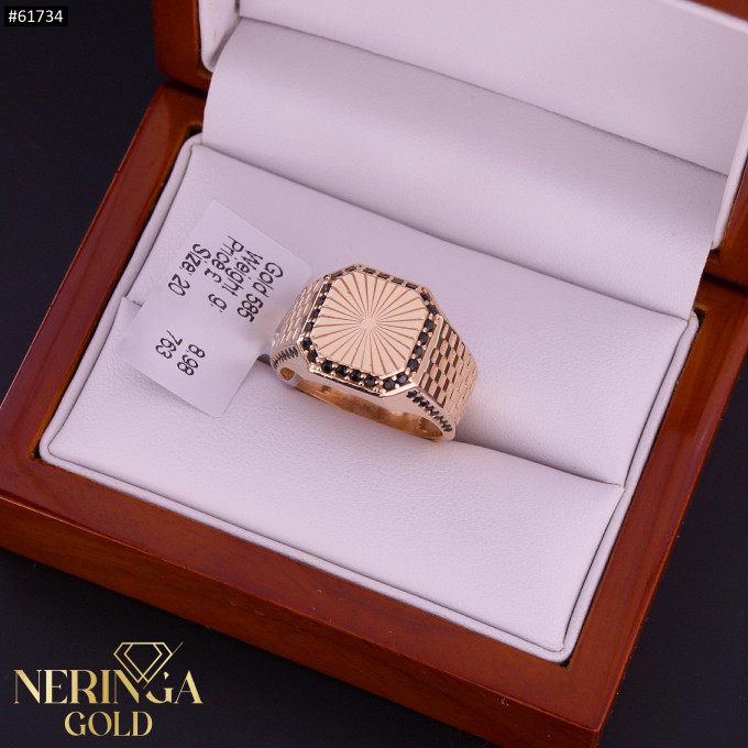 Rose gold men ring #61734 Rose gold men ring #61734