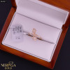 Rose gold women's ring #62357 Rose gold women's ring #62357