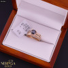 Rose gold women's ring #62364
