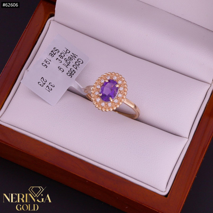 Rose gold women's ring #62606 Rose gold women's ring #62606