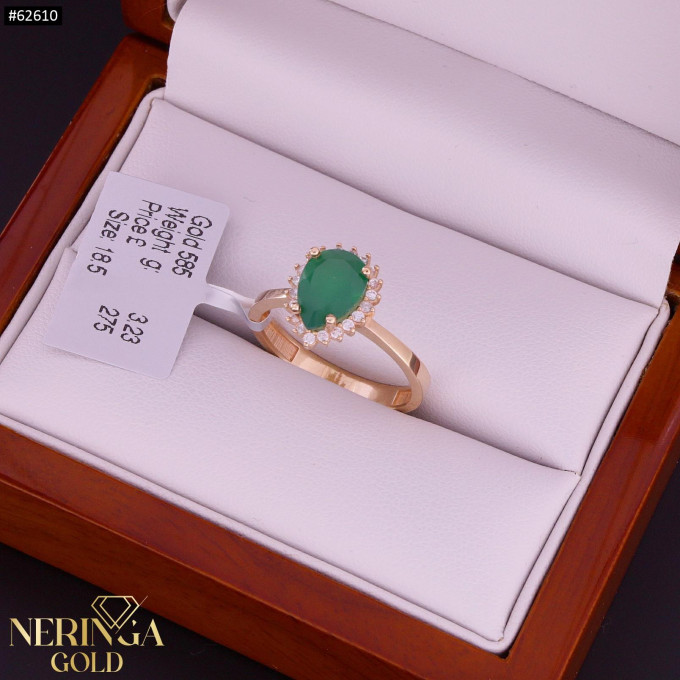 Rose gold women's ring #62610 Rose gold women's ring #62610