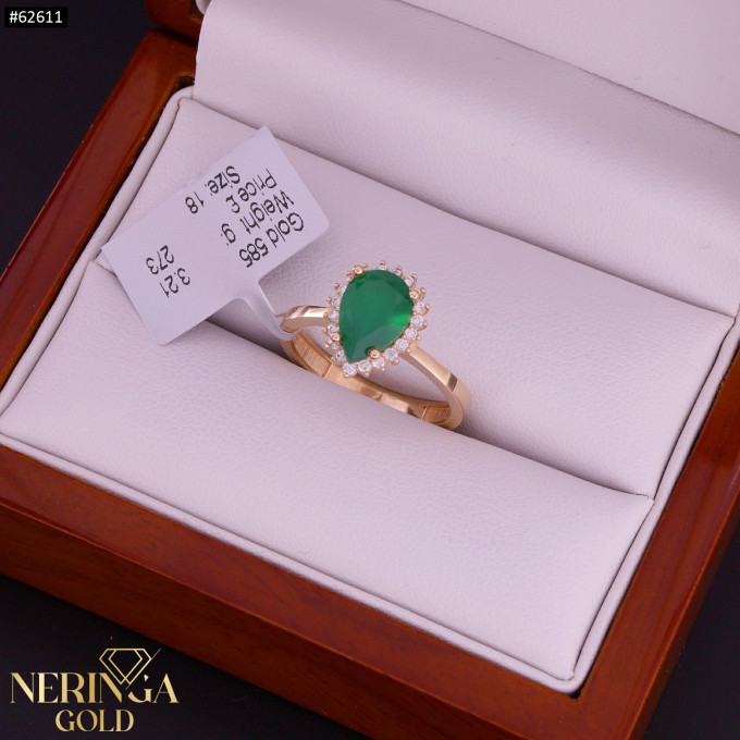 Rose gold women's ring #62611 Rose gold women's ring #62611