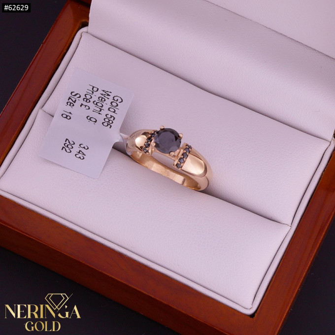 Rose gold women's ring #62629 Rose gold women's ring #62629